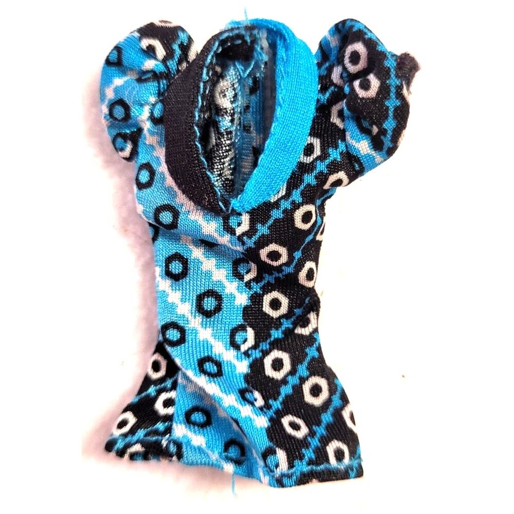 Monster High Frankie Stein Coffin Bean Blue Black Top